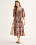 Solstice Patchwork Dress